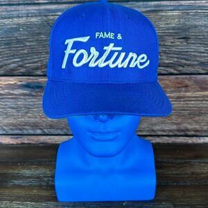 Fame & Fortune Blue SnapBack Hat